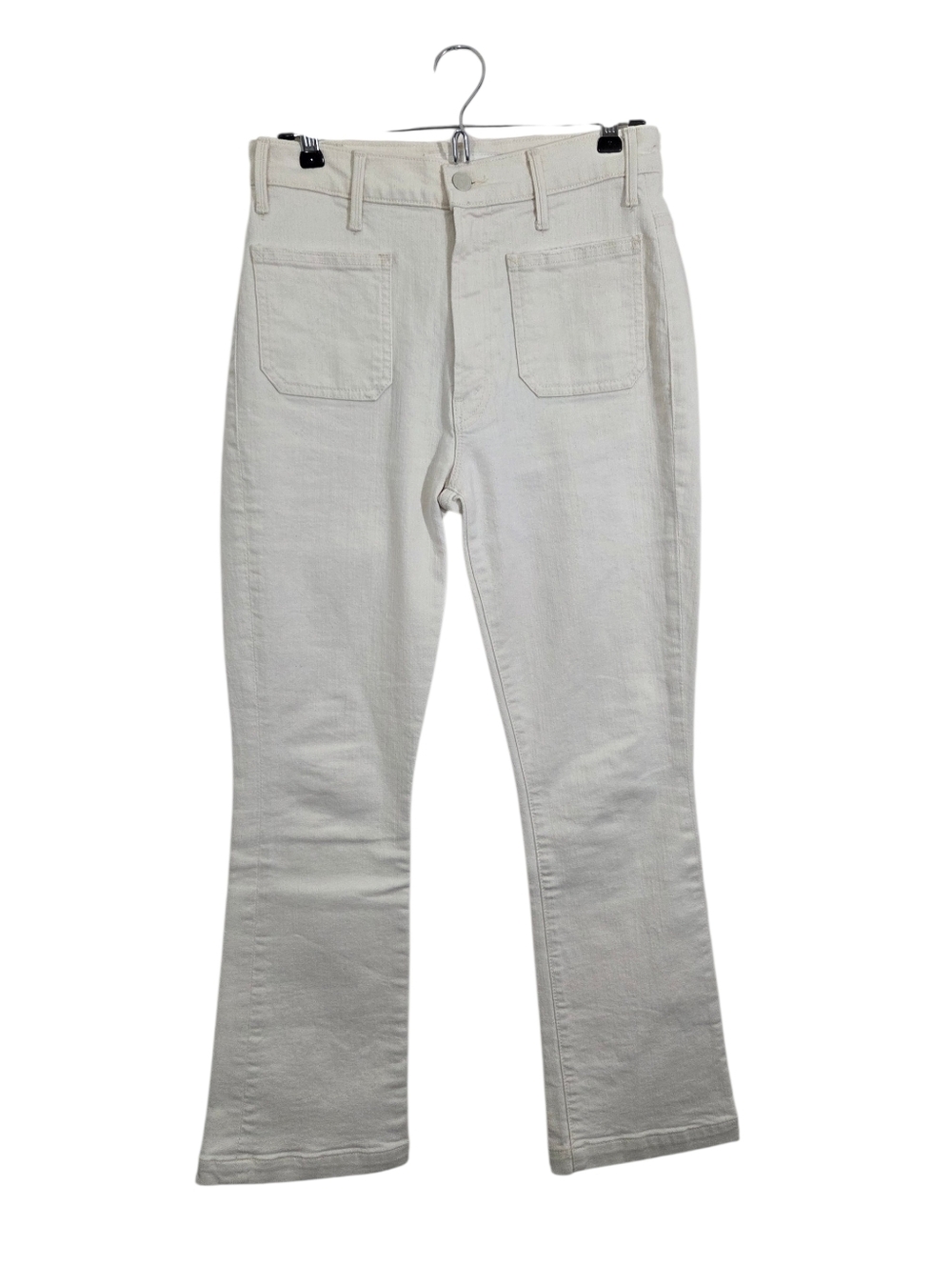 Mother Superior The Hustler Patch Pocket Flood Jeans Act Natural Size 26